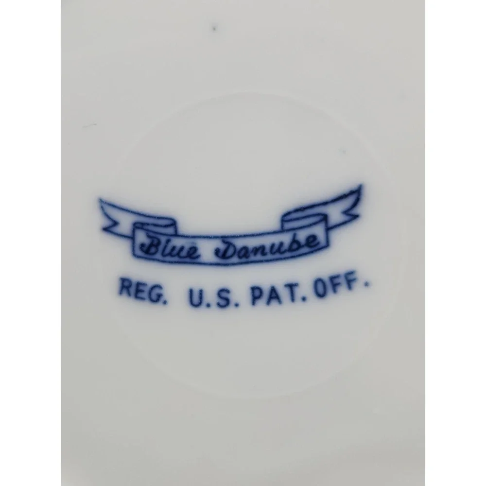 Blue Danube China Tea‎ Cup And Saucer Set